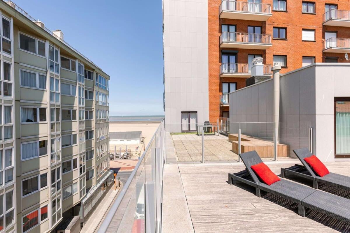 Huswell - Sunny Apartment In Knokke-Heist With Big Terrace 외부 사진